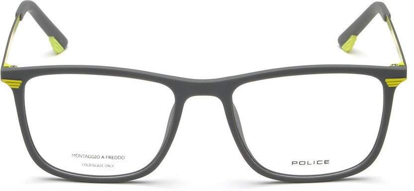 Police Full Rim Square Frame(49 mm)
