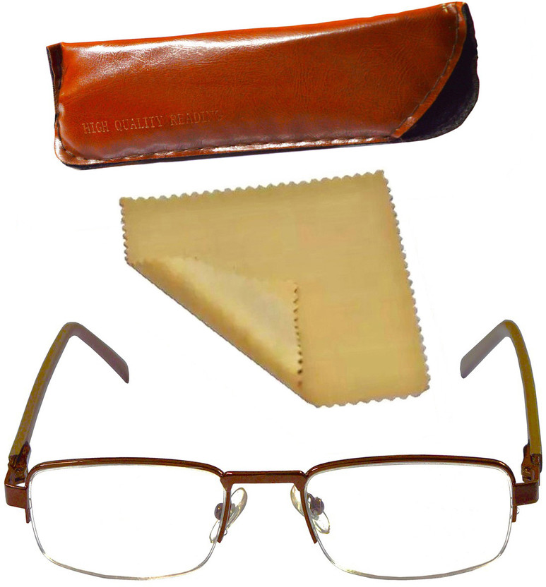 VALENCIA Half Rim (+1.75) Rectangle Reading Glasses(130 mm)
