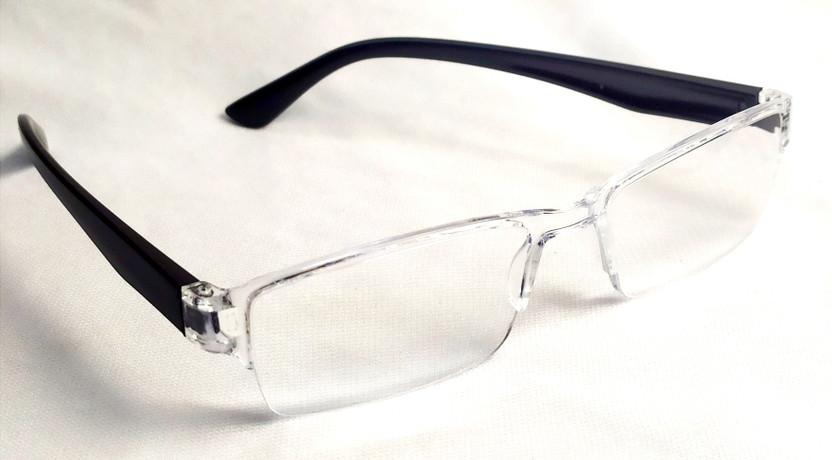 Young Tag Half Rim (+2.00) Rectangle Reading Glasses(50 mm)