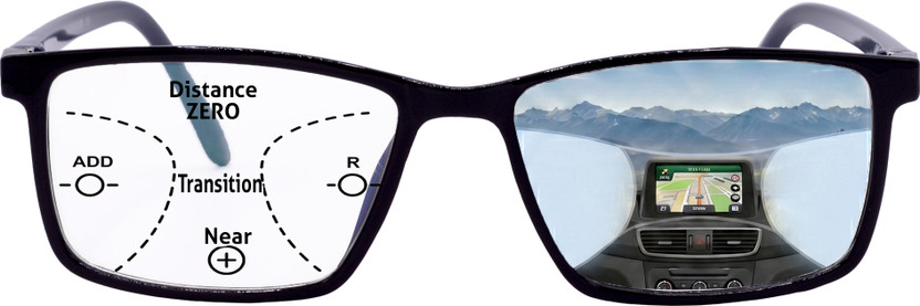 Redleaf Full Rim (+1.50) Rectangle Reading Glasses(50 mm)