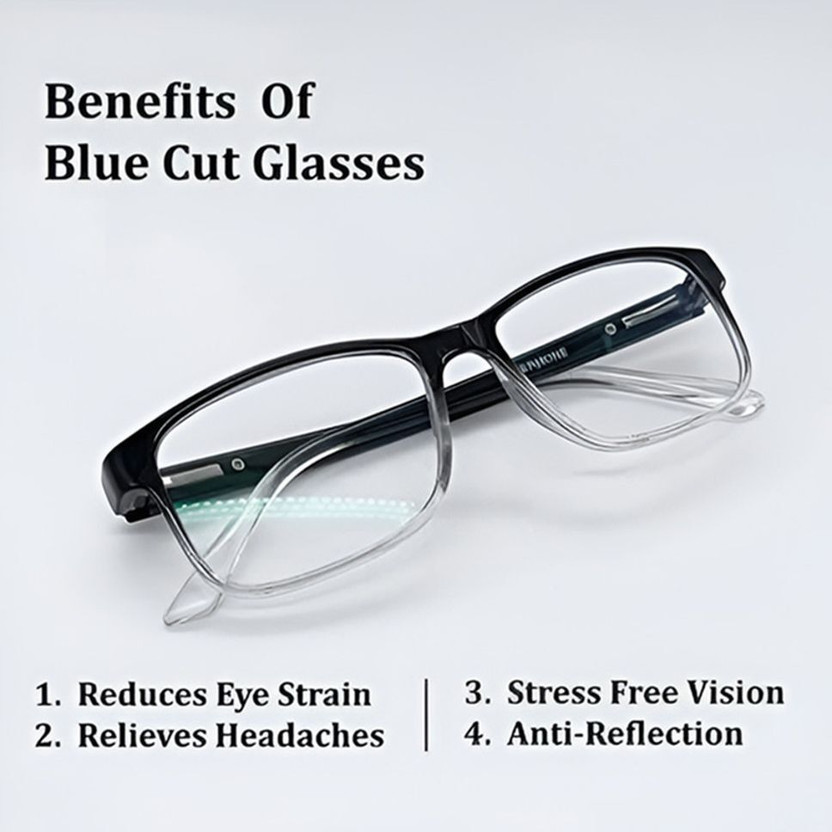 house of common Half Rim (+2.25) Rectangle Reading Glasses(130 mm)