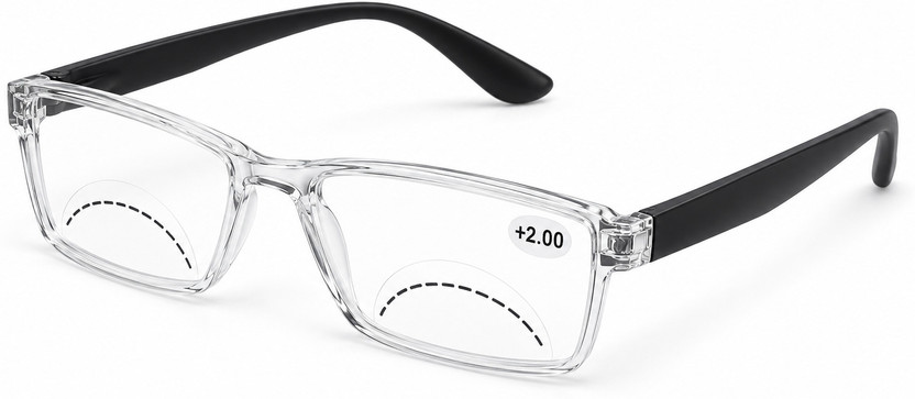 tabishkt Half Rim (+2.00) Square Reading Glasses(100 mm)