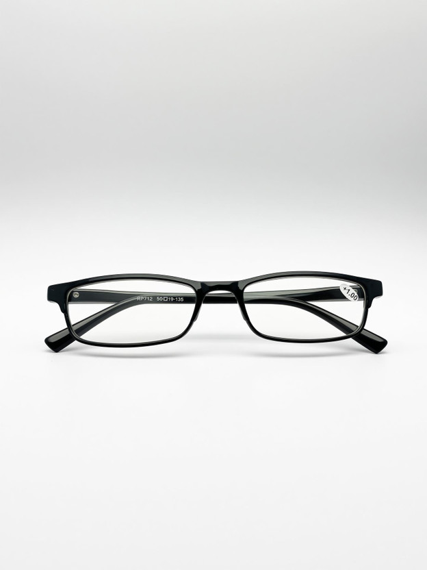 hubofoptical Full Rim (+1.00) Rectangle Reading Glasses(50 mm)