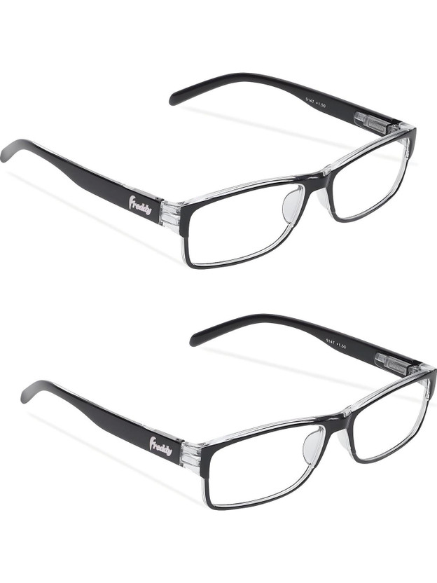 Freddy Half Rim (+1.00) Rectangle Reading Glasses(55 mm)