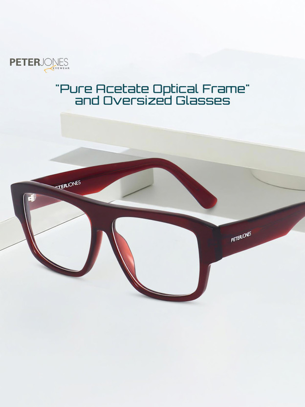 PETER JONES Full Rim Square Frame(58 mm)