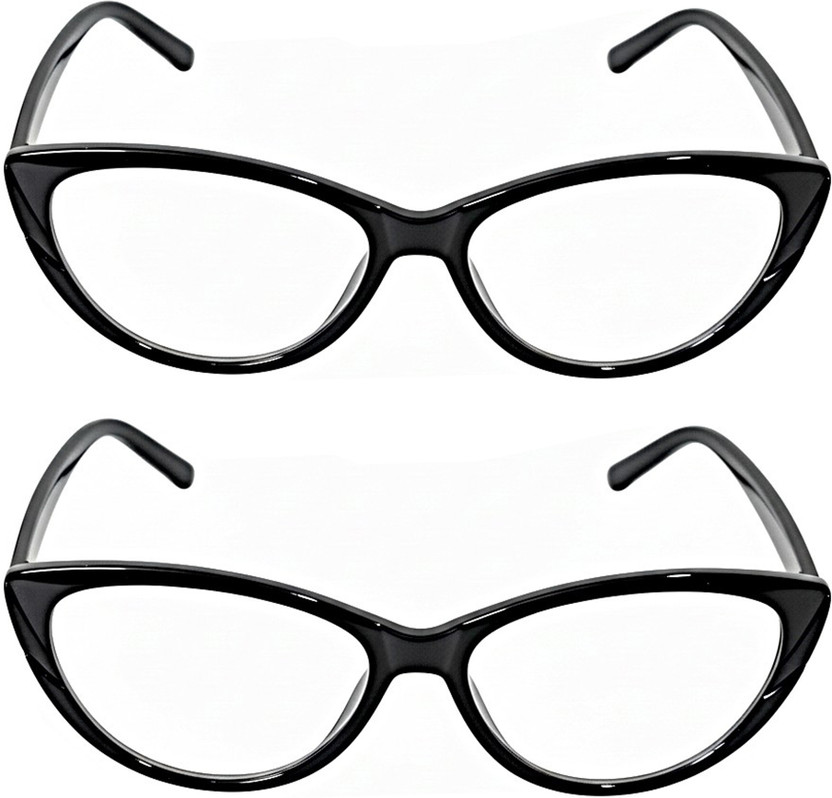 See World Full Rim (+2.00) Cat-eyed Reading Glasses(135 mm)