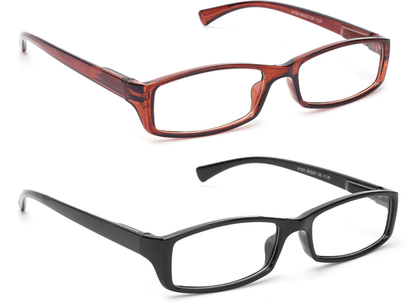 HEXXA Full Rim (+2.75) Rectangle Reading Glasses(17 mm)