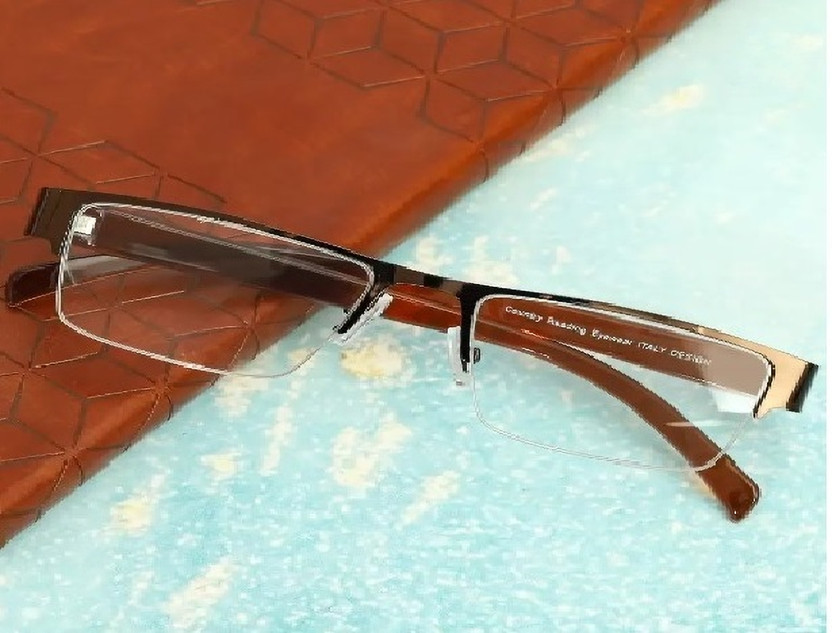 brutus Half Rim (+2.00) Rectangle Reading Glasses(50 mm)