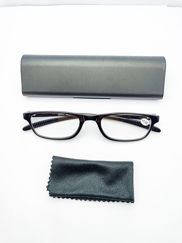 hubofoptical Full Rim (+1.00) Rectangle Reading Glasses(50 mm)