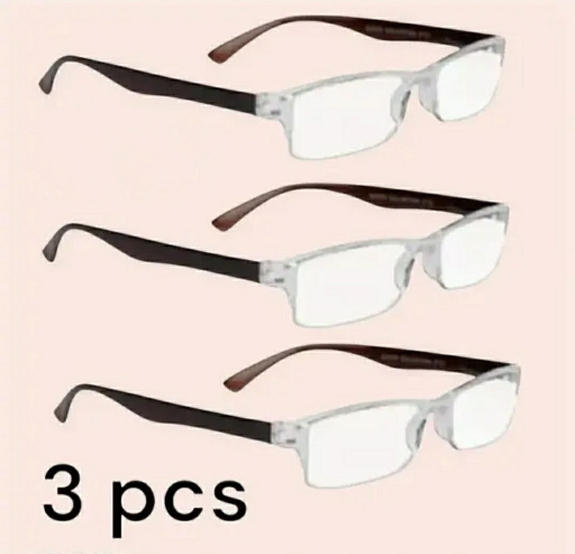 RGC Full Rim (+2.00) Rectangle Reading Glasses(100 mm)