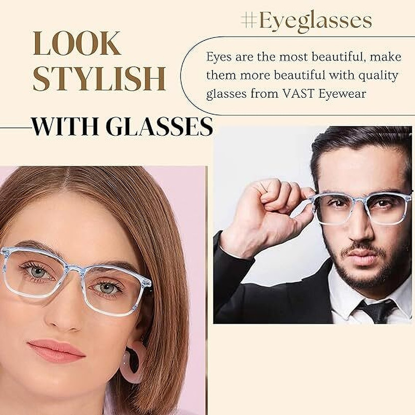 VAST Full Rim Rectangle Frame(55 mm)