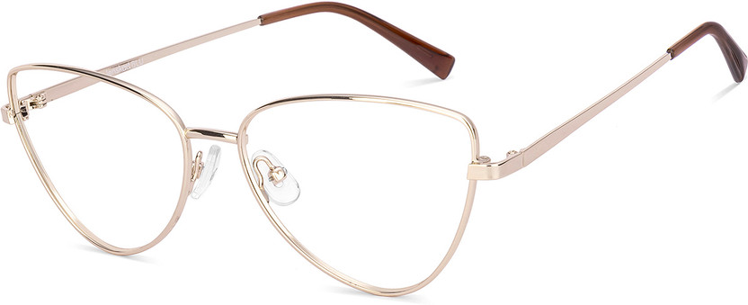 Lenskart Blu Full Rim Cat-eyed Frame(59 mm)