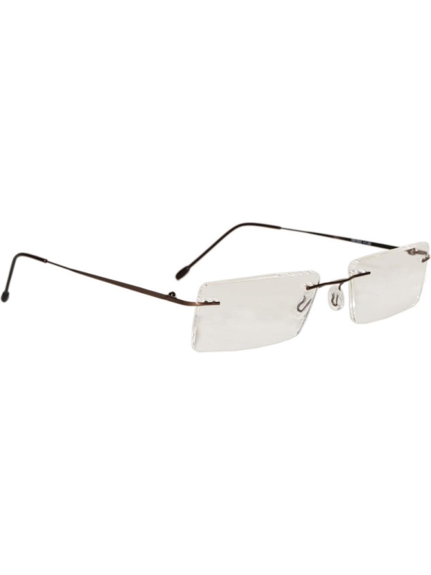 PETER JONES Rimless (+1.50) Rectangle Reading Glasses(56 mm)