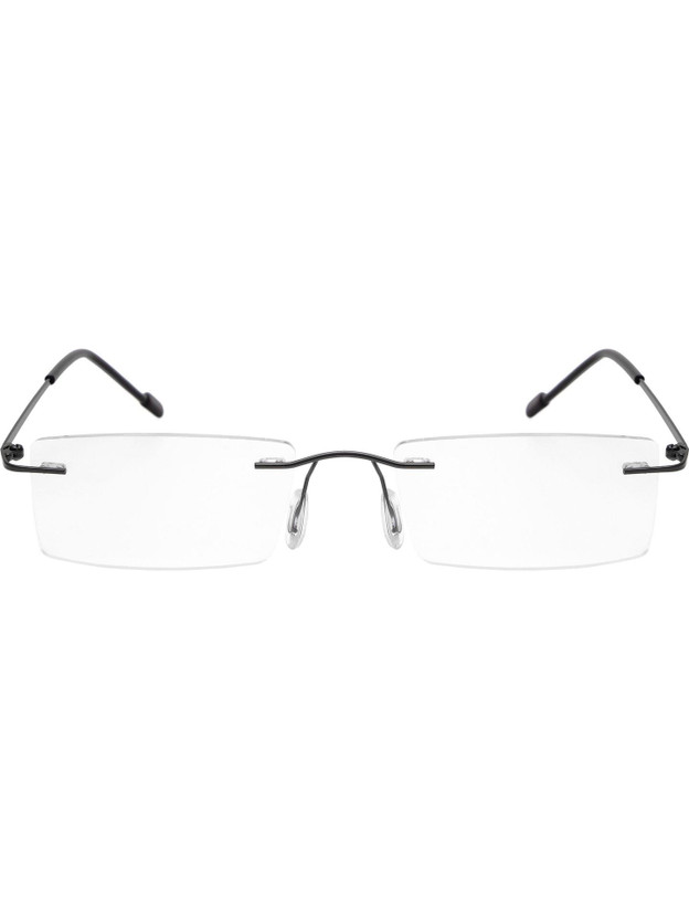 Venzora Rimless (+2.50) Rectangle Reading Glasses(120 mm)