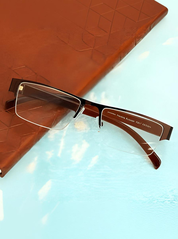 Glasso Half Rim (+2.00) Rectangle Reading Glasses(133 mm)