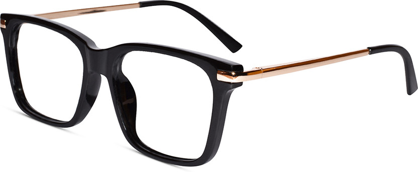 Lenskandy Full Rim Rectangle, Wayfarer Frame(138 mm)