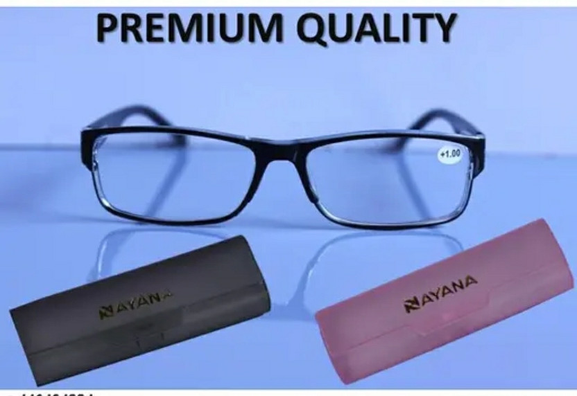 RGC Full Rim (+2.70) Rectangle Reading Glasses(50 mm)