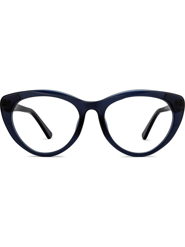 Lenskart Blu Full Rim Cat-eyed Frame(52 mm)
