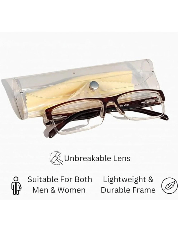 MEYRO Full Rim (+2.75) Rectangle Reading Glasses(35 mm)