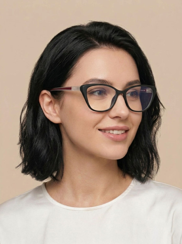 Airblu Full Rim Cat-eyed Frame(58 mm)