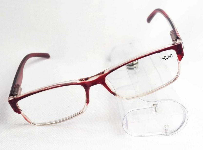 Young Tag Full Rim (+0.50) Rectangle Reading Glasses(50.17 mm)
