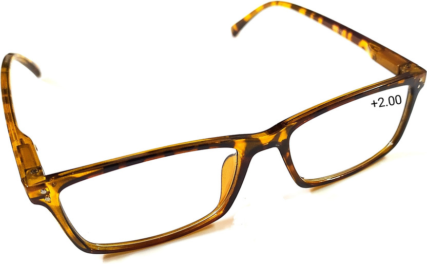 Young Tag Full Rim (+2.00) Rectangle Reading Glasses(120 mm)