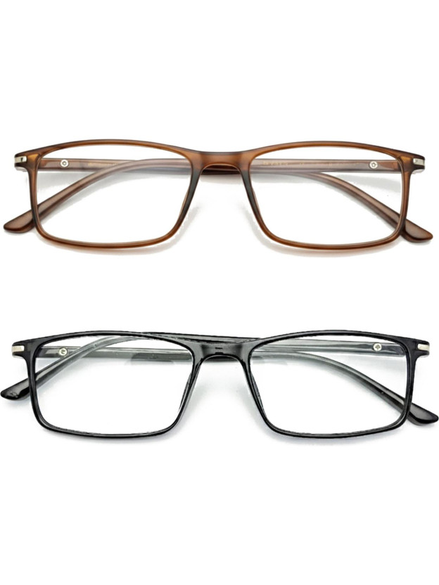 hubofopticals Full Rim (+1.25) Rectangle Reading Glasses(50 mm)