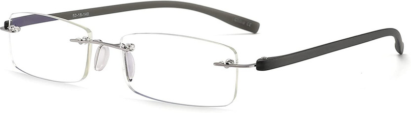 AEC Rimless (+3.00) Rectangle Reading Glasses(135 mm)