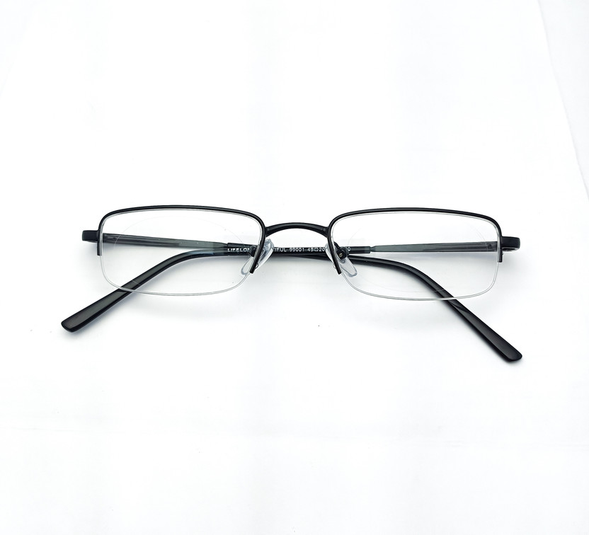 hubofoptical Half Rim (+1.75) Rectangle Reading Glasses(50 mm)