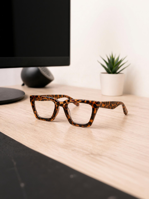 AKAYI Full Rim Rectangle, Cat-eyed Frame(54 mm)