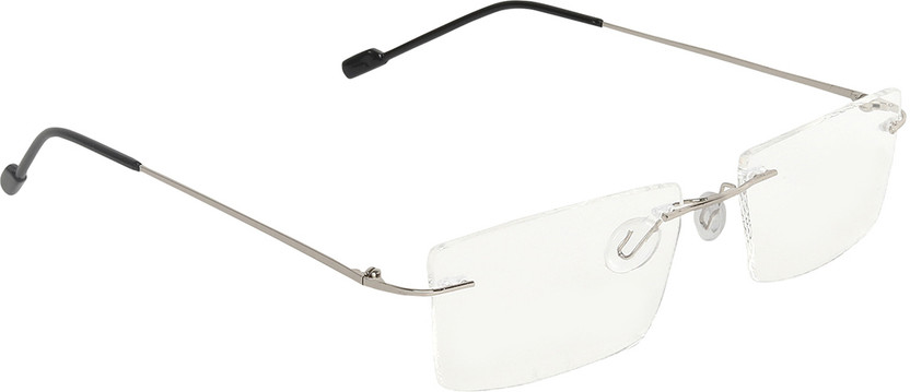LANDSLIDE Rimless (+3.00) Square Reading Glasses(45 mm)