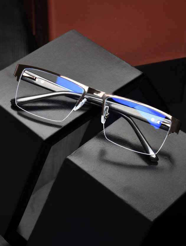 Glassgod Half Rim Square Frame(125 mm)