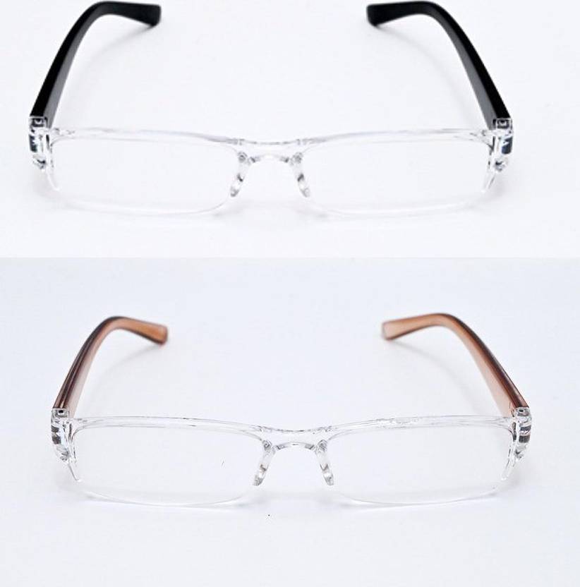 AAKASH EYE TO EYE Half Rim (+1.25) Rectangle Reading Glasses Price in India Buy AAKASH EYE TO