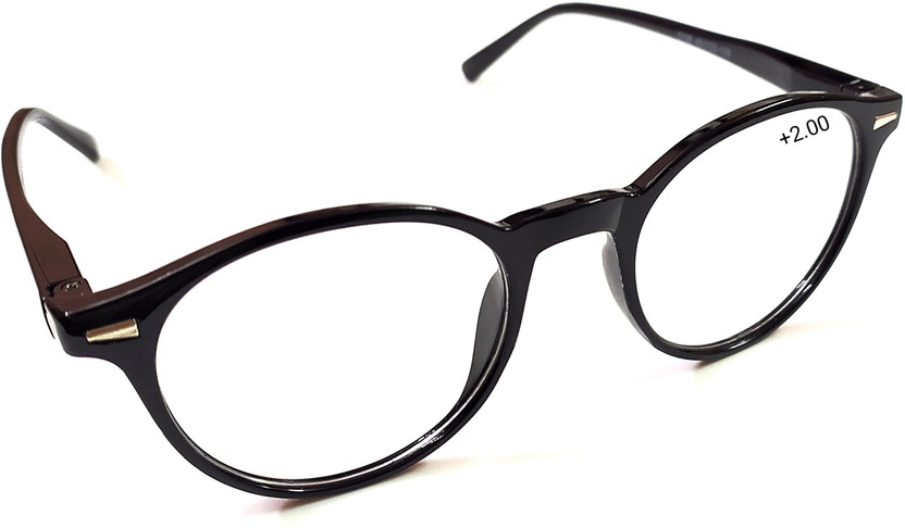 Young Tag Full Rim (+2.00) Round Reading Glasses(120 mm)
