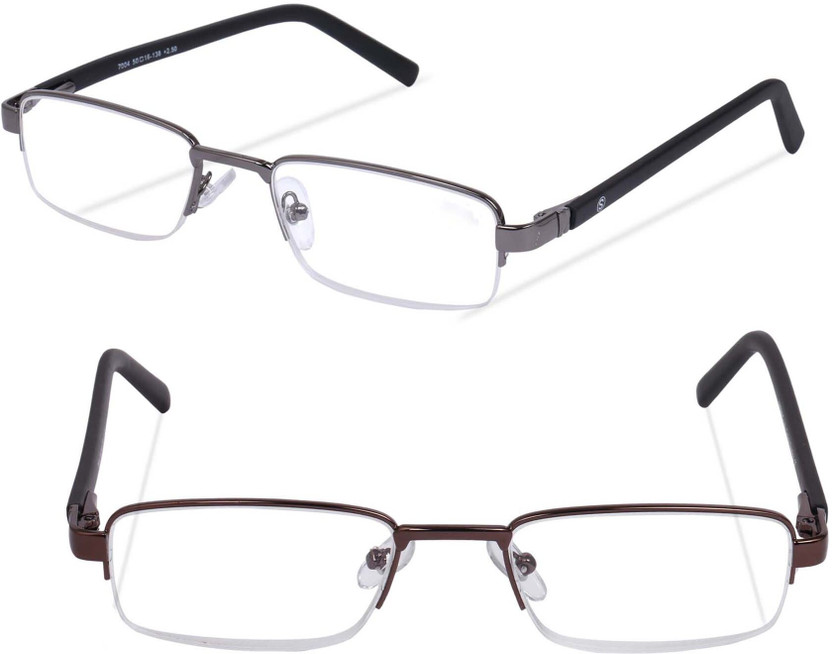 Freddy Half Rim (+1.75) Rectangle Reading Glasses(49 mm)