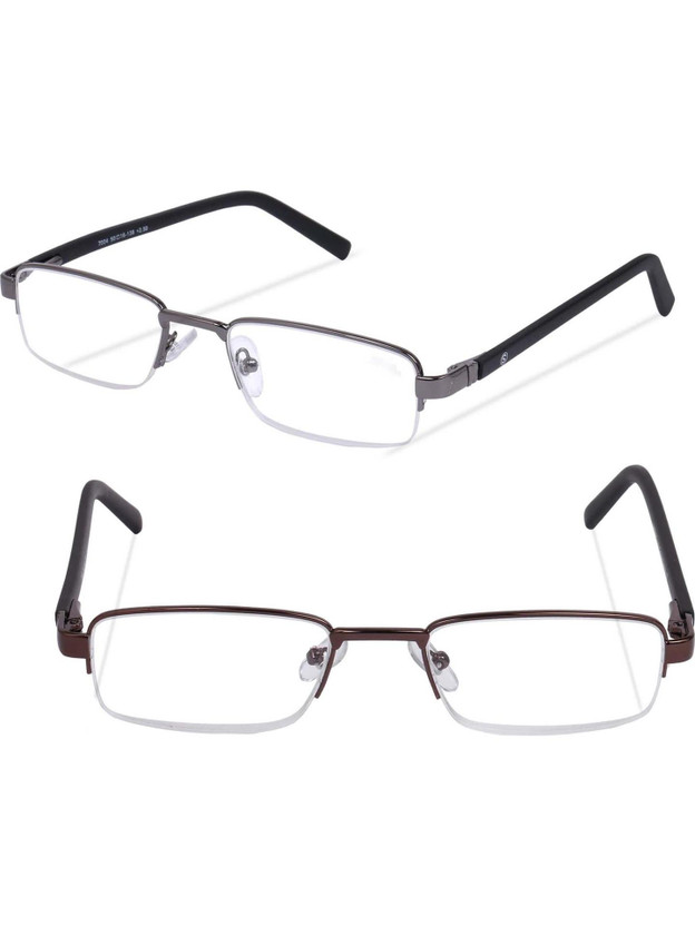 Freddy Half Rim (+2.75) Rectangle Reading Glasses(49 mm)