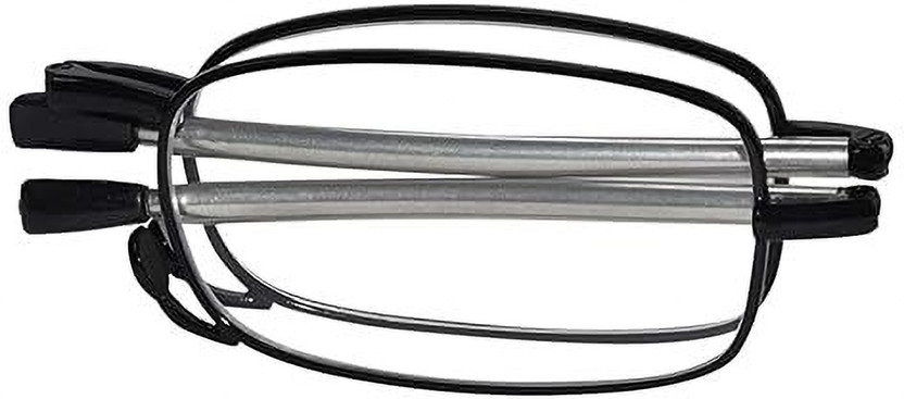 Lenskandy Folding (+2.00) Rectangle Reading Glasses(95 mm)