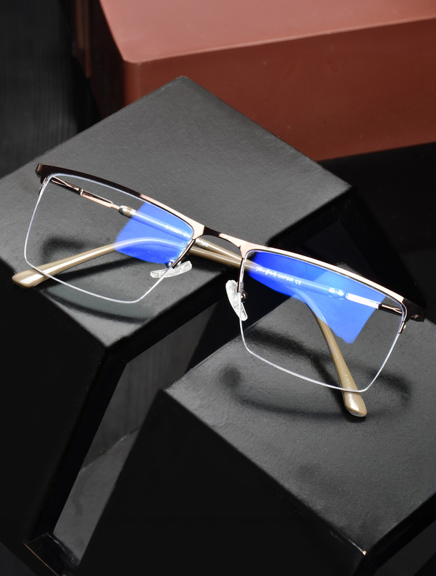 Glassgod Half Rim Square Frame(128 mm)
