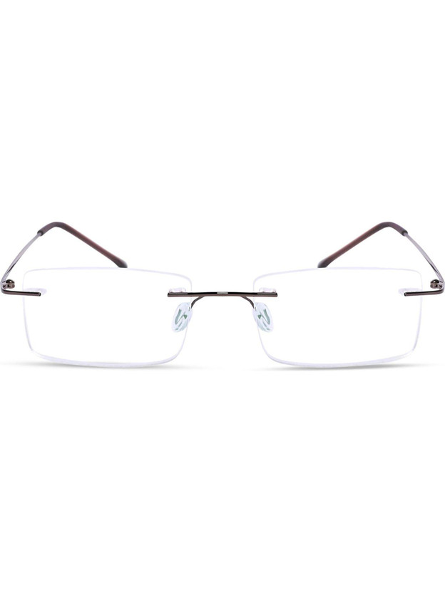 Redex Rimless (+2.25) Rectangle Reading Glasses(20 mm)