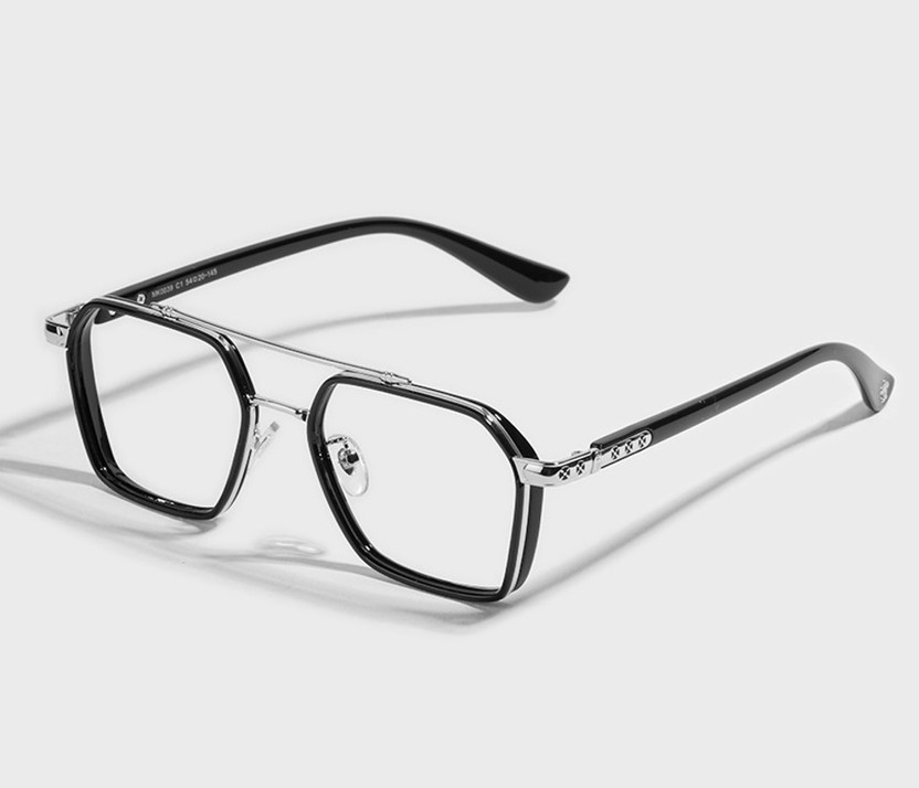 SPECTACARE Full Rim Aviator, Clubmaster Frame(54 mm)