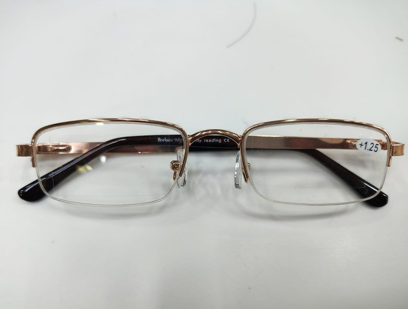 Visionsource Half Rim (+3.00) Rectangle Reading Glasses(130 mm)