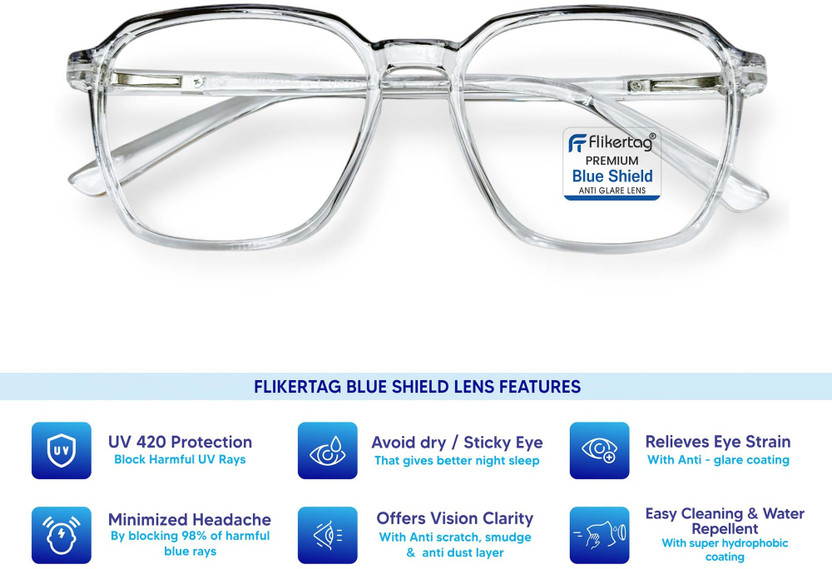 Flikertag Flikertag Full Rim Rectangle Frame(52 mm) - Flipkart Deal