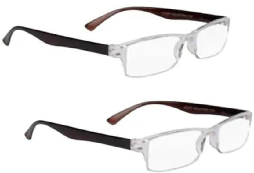 RGC Full Rim (+2.50) Rectangle Reading Glasses(100 mm)