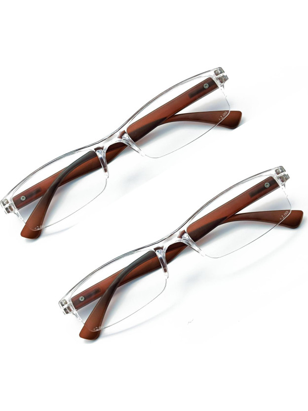 hubofopticals hubofopticals Half Rim (+2.25) Rectangle Reading Glasses(50 mm) - Flipkart Deal