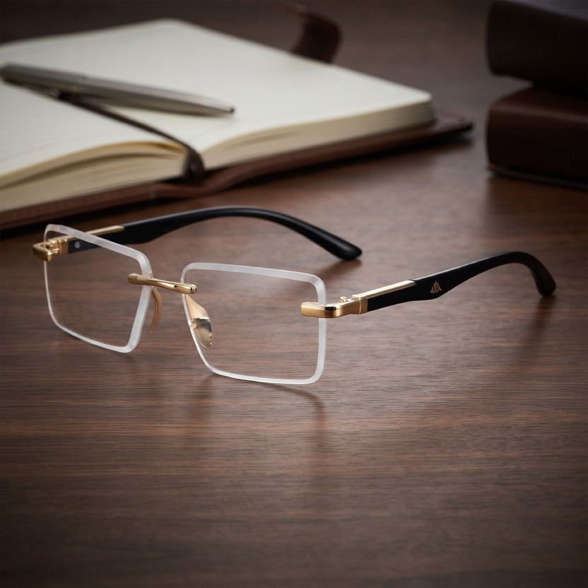 KOPEK Rimless Rectangle Frame(50 mm)