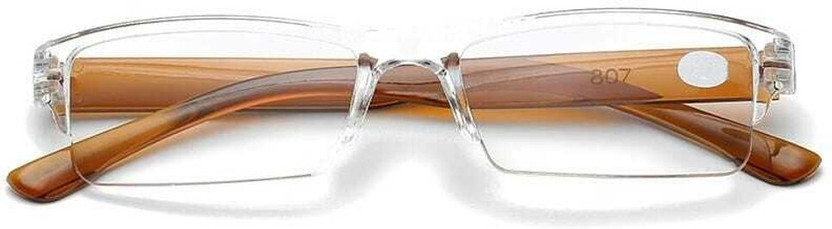Lensent Half Rim (+2.50) Rectangle Reading Glasses(138 mm)
