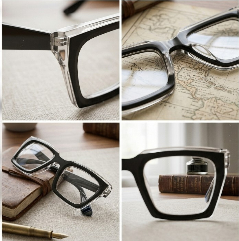 styliv ogal Full Rim Rectangle Frame(60 mm)