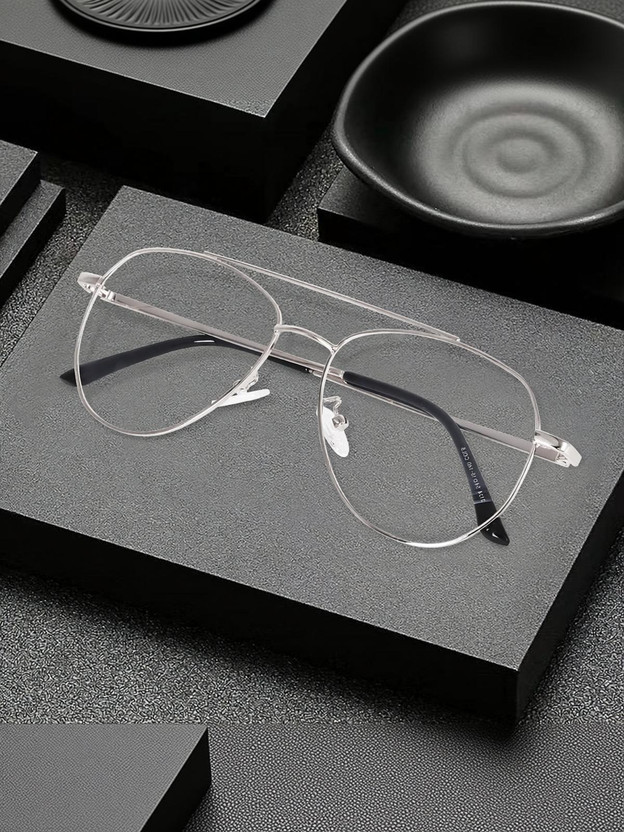 Poshh eyewear Full Rim Aviator Frame(54 mm)