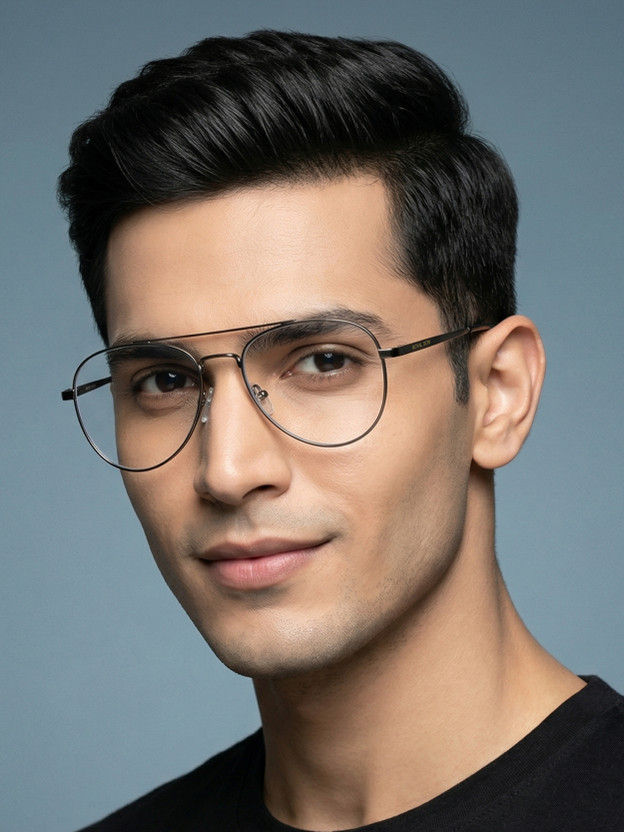 ROYAL SON Full Rim Aviator Frame(140 mm)