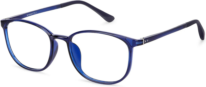 Lenskart Blu Full Rim Round Frame(51 mm)